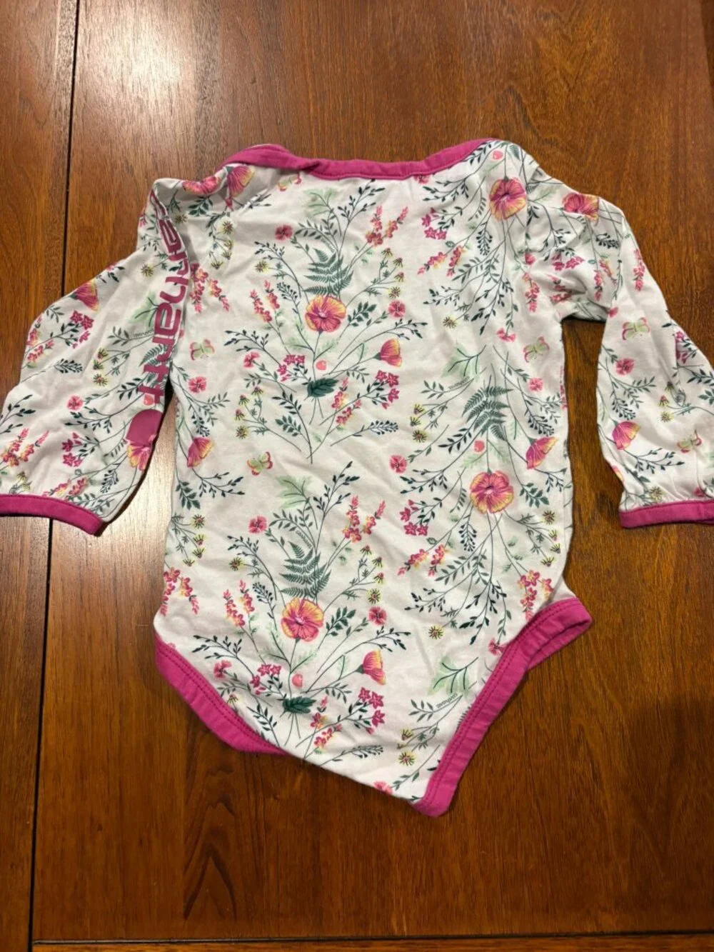 Carhartt floral onesie, size 18 months